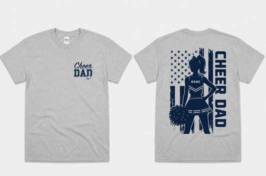 Cheer Dad Custom Shirt