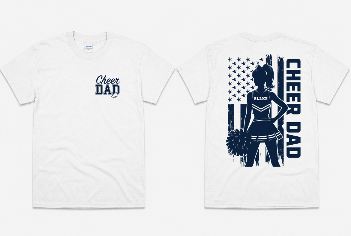 Cheer Dad Custom Shirt