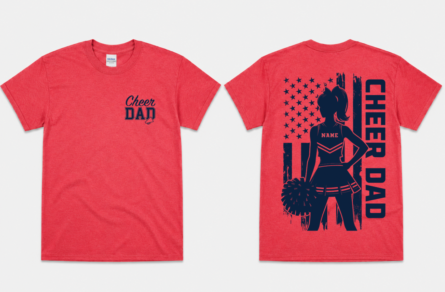 Cheer Dad Custom Shirt