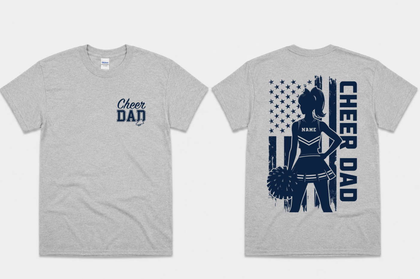 Cheer Dad Custom Shirt