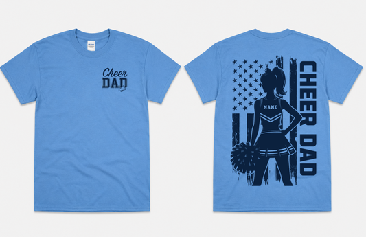 Cheer Dad Custom Shirt