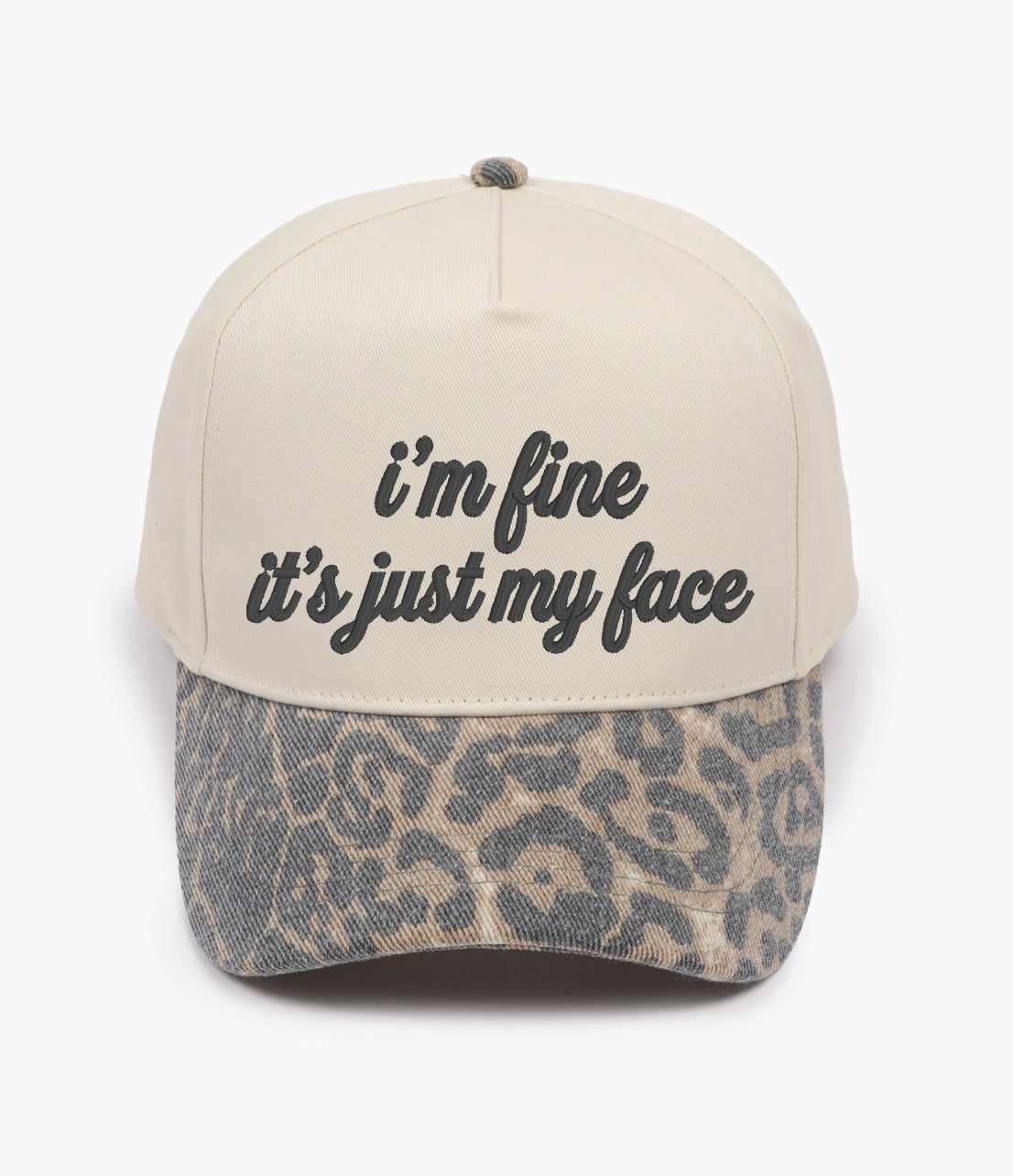 I'm fine its just my face