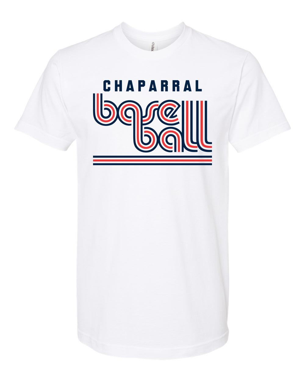 Retro Chaparral Baseball